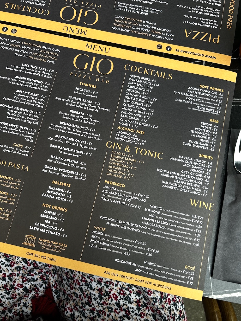 GIO Pizza Bar Antwerp