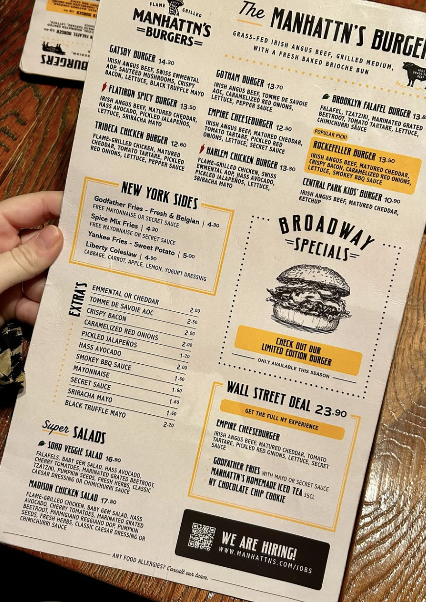 Manhattn’s Burgers Gent
