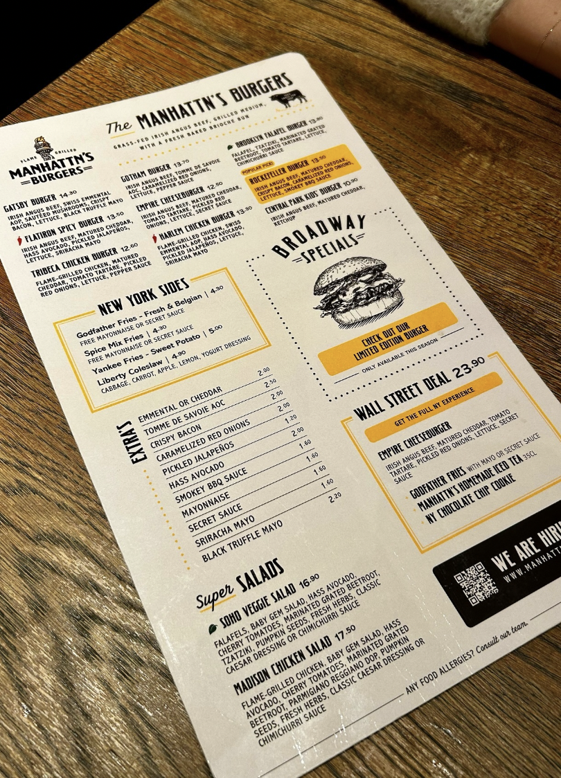 Manhattn's Burgers Antwerp