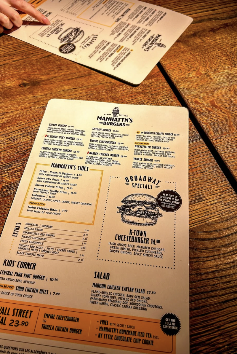 Manhattn's Burgers Antwerp